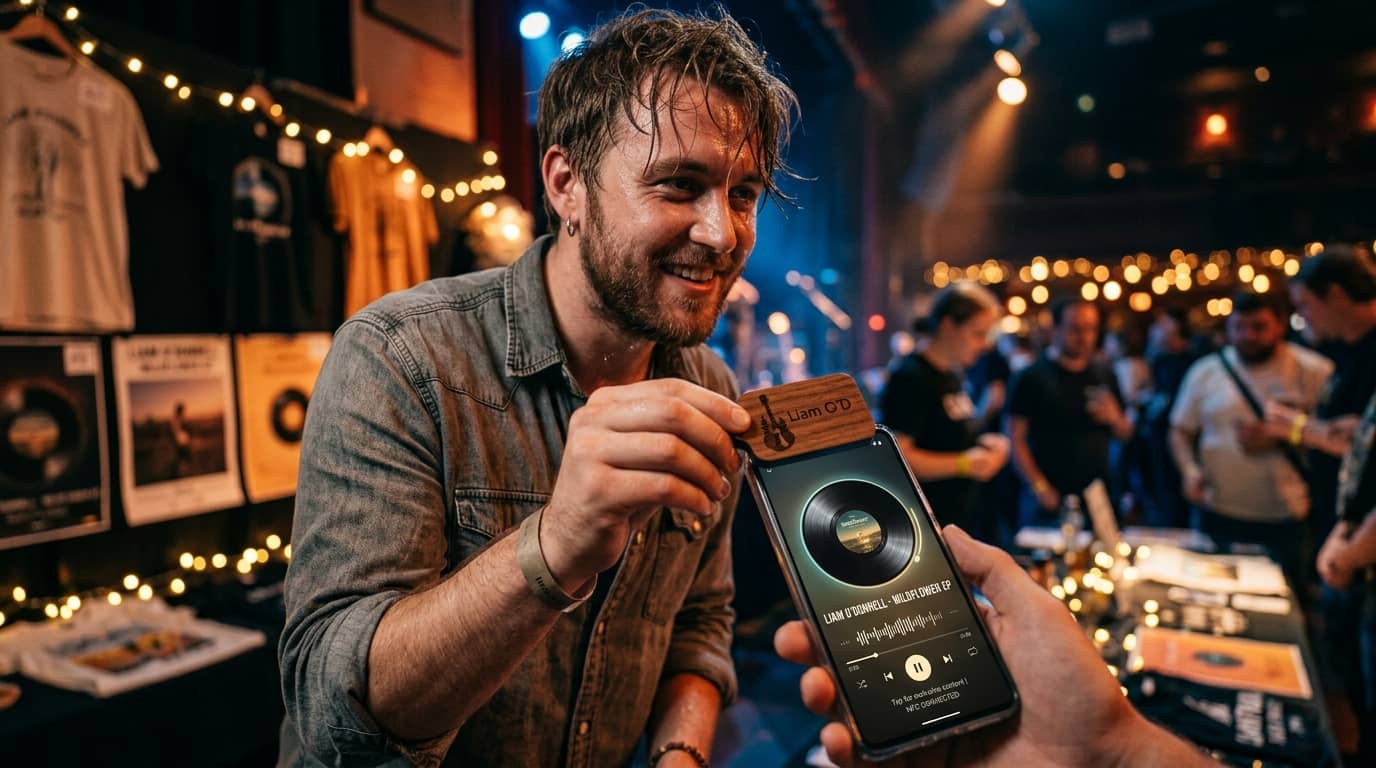 Beyond Vinyl and T-Shirts: How Indie Musicians Are Using NFC Keychains as High-Margin Physical Merch 🎵🎸🔑